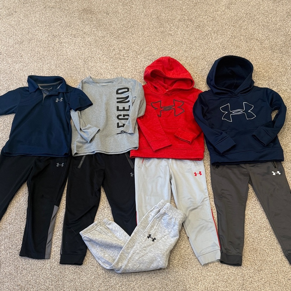 Boys Under Armour Kids' Activewear lot size 4